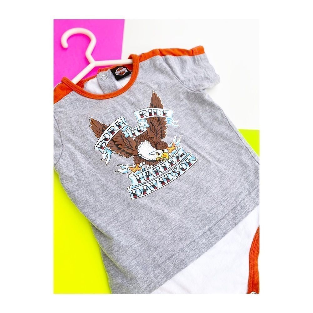 Harley Davidson Onesie Cotton 24M Born To Ride